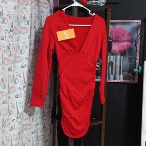 SHEIN. Long Sleeved Dress